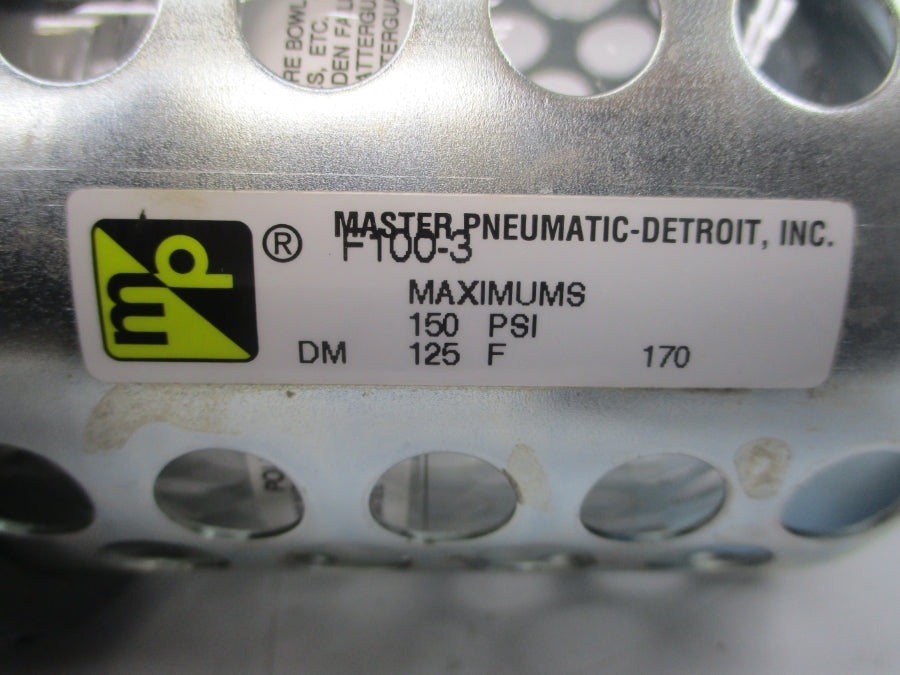 MASTER PNEUMATIC F100-3 150PSI NSMP