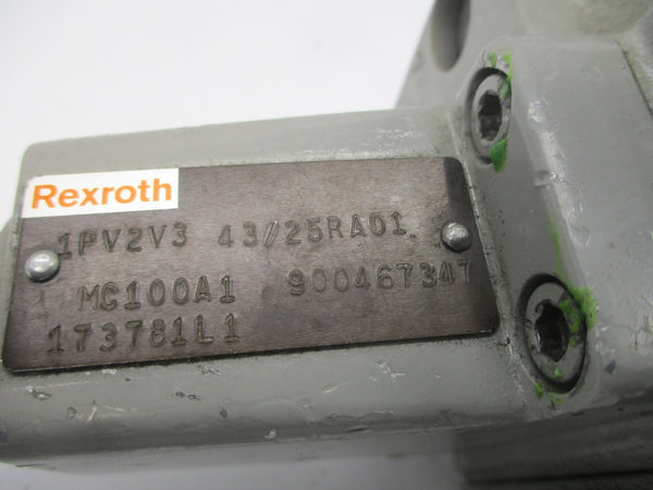 REXROTH 1PV2V343/25RA01 UNMP