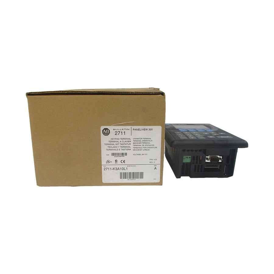 INDUSTRIAL SPARE PART 2711-K3A10L1 SER. A F/W 4.20 24VDC .42A REV. C NSMP