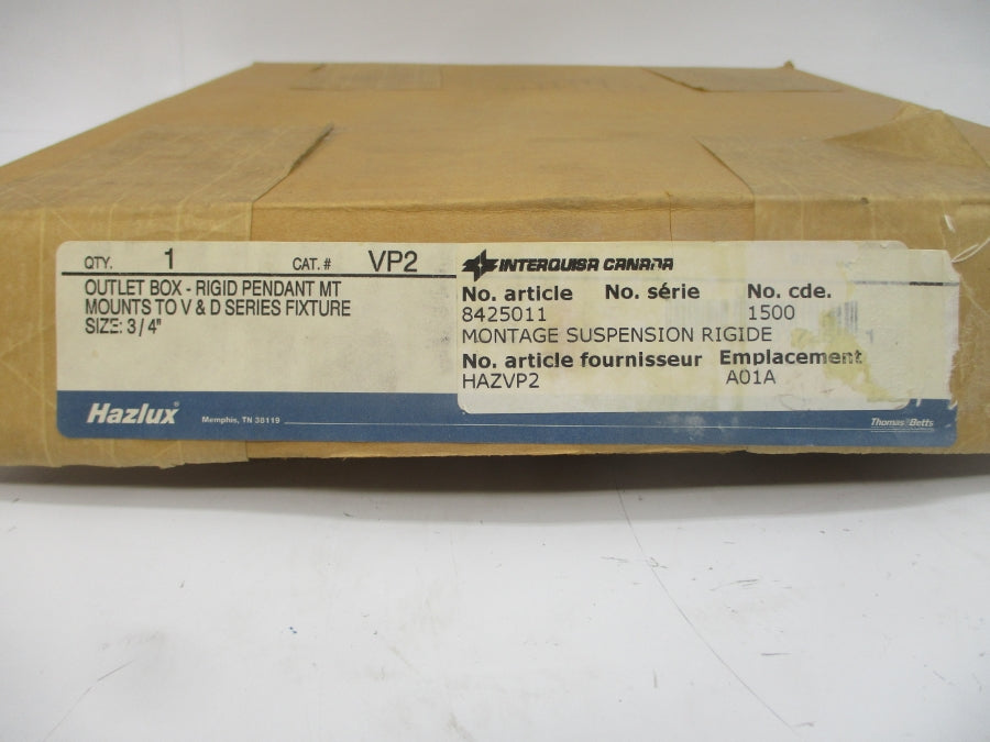 THOMAS & BETTS VP2 3/4" NSMP