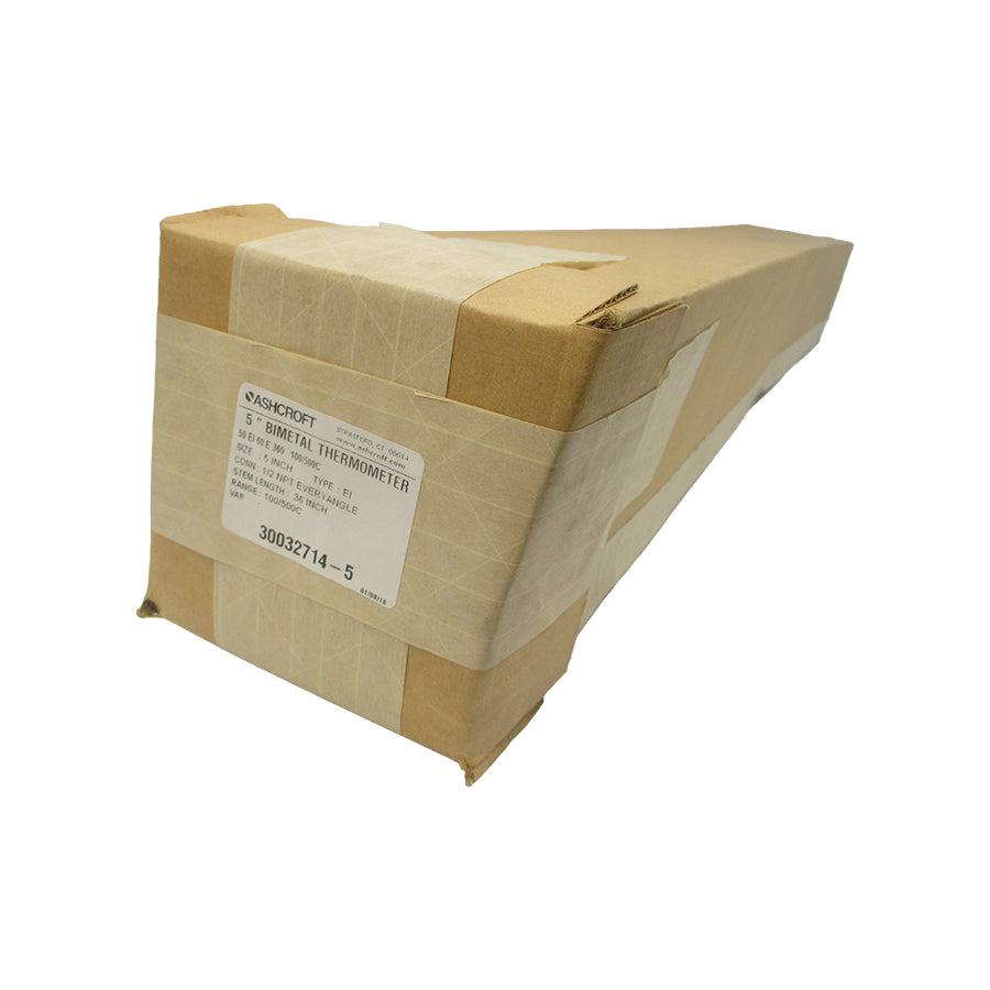 ASHCROFT 50EI60E360 100/500'C 5" STEM36 NSFS
