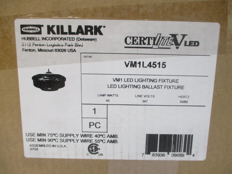 HUBBELL VM1L4515 347V 0.44A NSMP