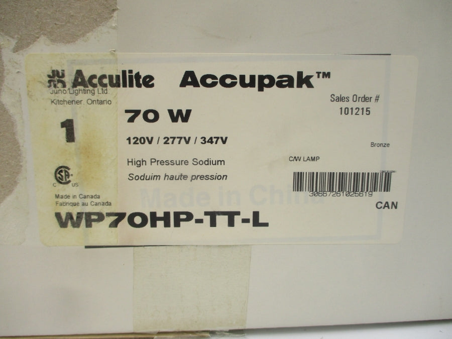 JUNO WP70HP-TT-L 120-277/347V 0.85-0.36/0.30A NSMP