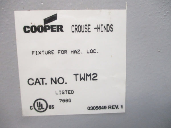 CROUSE-HINDS TWM2 NSNP