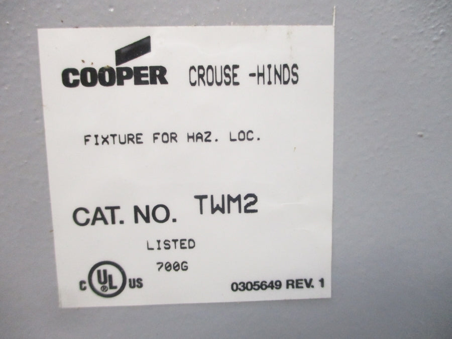 CROUSE-HINDS TWM2 NSNP