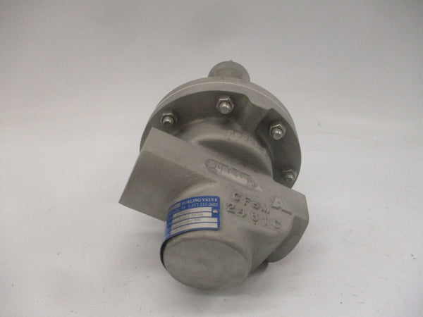 BURLING VALVE BS.75-5SS5123-251606120 10-35PSI 0.75" NSNP