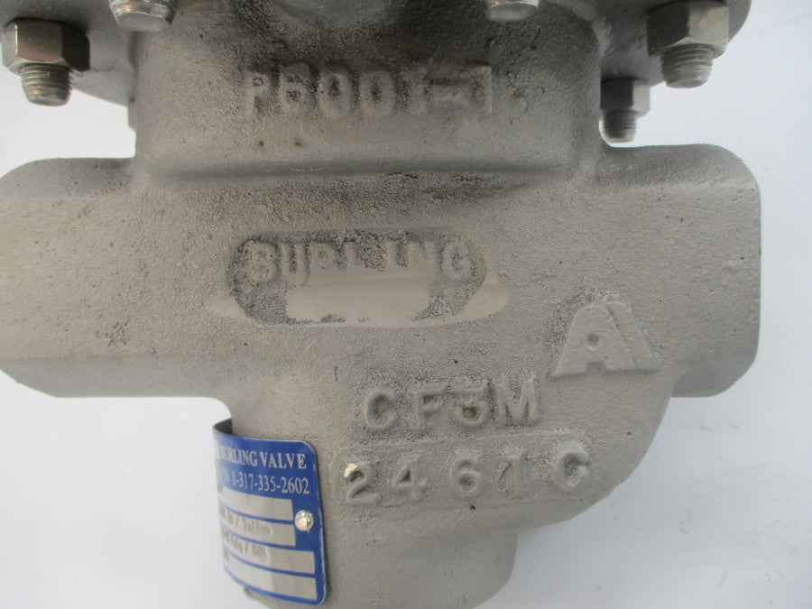 BURLING VALVE BS.75-5SS5123-251606120 10-35PSI 0.75" NSNP
