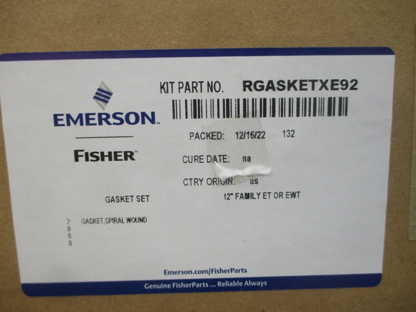 FISHER RGASKETXE92 12" NSFS