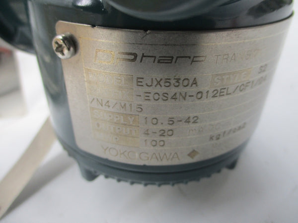 YOKOGAWA EJX530A-ECS4N-012EL/CF1/D4/N4/M15 10.5-42VDC NSMP
