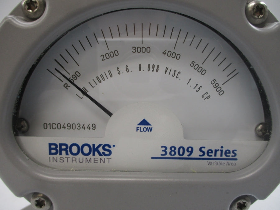 BROOKS INSTRUMENT 3809GAA12BFAB1A00000 275PSI 1.5" NSNP