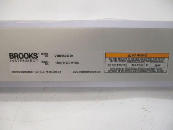 BROOKS INSTRUMENT 1307FK12CM1BA 175PSI NSNP