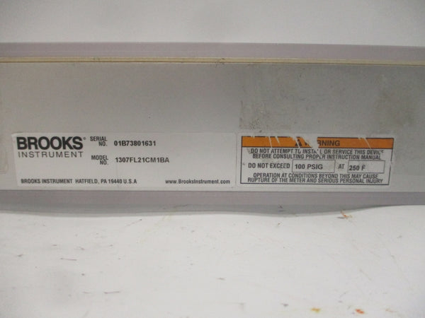 BROOKS INSTRUMENT 1307FL21CM1BA 100PSI NSNP