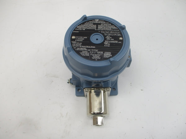UNITED ELECTRIC CONTROLS H122-156 480VAC 15A 0-100PSI NSMP