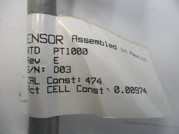 ROSEMOUNT 0402-11 PT1000 200PSI REV. E NSNP