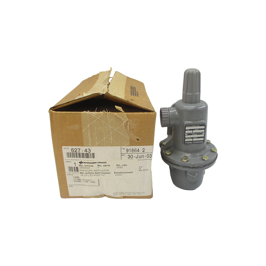 FISHER CONTROLS 627-43 250PSI 3/8" NSMP