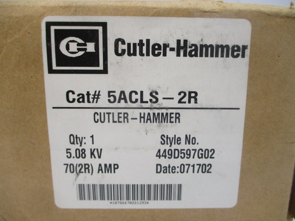 CUTLER HAMMER 5ACLS-2R 449D597G02 70(2R)A NSMP
