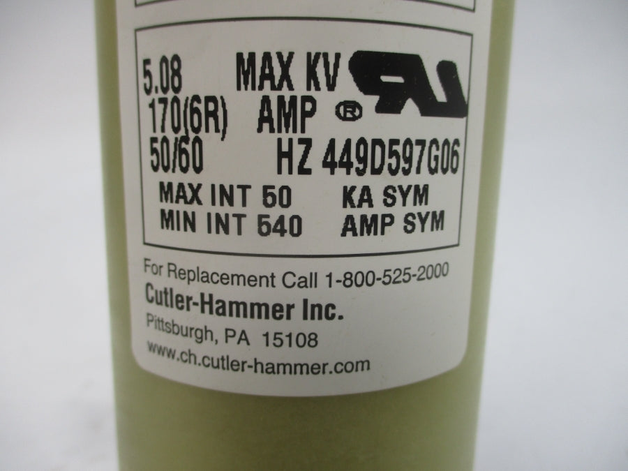 CUTLER HAMMER 5ACLS-6R 449D597G06 170(6R)A NSNP