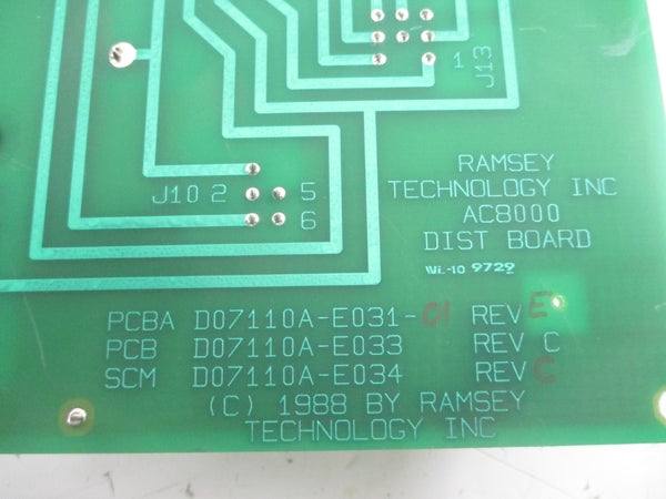 RAMSEY TECHNOLOGY AC8000 250V 1/2A NSNP