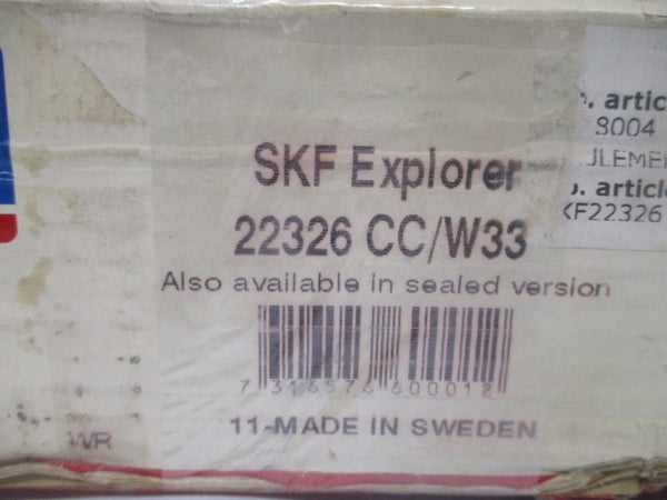 SKF 22326CC/W33 NSMP