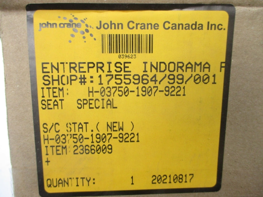 JOHN CRANE H-03750-1907-9221 NSMP