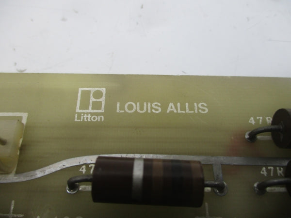 LOUIS ALLIS 46S1597-1010 5Y910-0555 REV. 12 UNMP