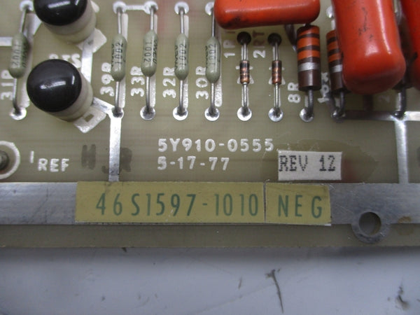 LOUIS ALLIS 46S1597-1010 5Y910-0555 REV. 12 UNMP