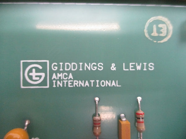 GIDDINGS & LEWIS 501-04302-00 502-03416-00 REV. 2 UNMP