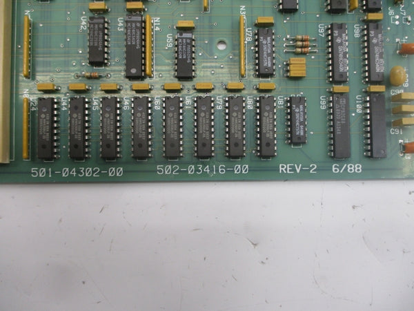GIDDINGS & LEWIS 501-04302-00 502-03416-00 REV. 2 UNMP