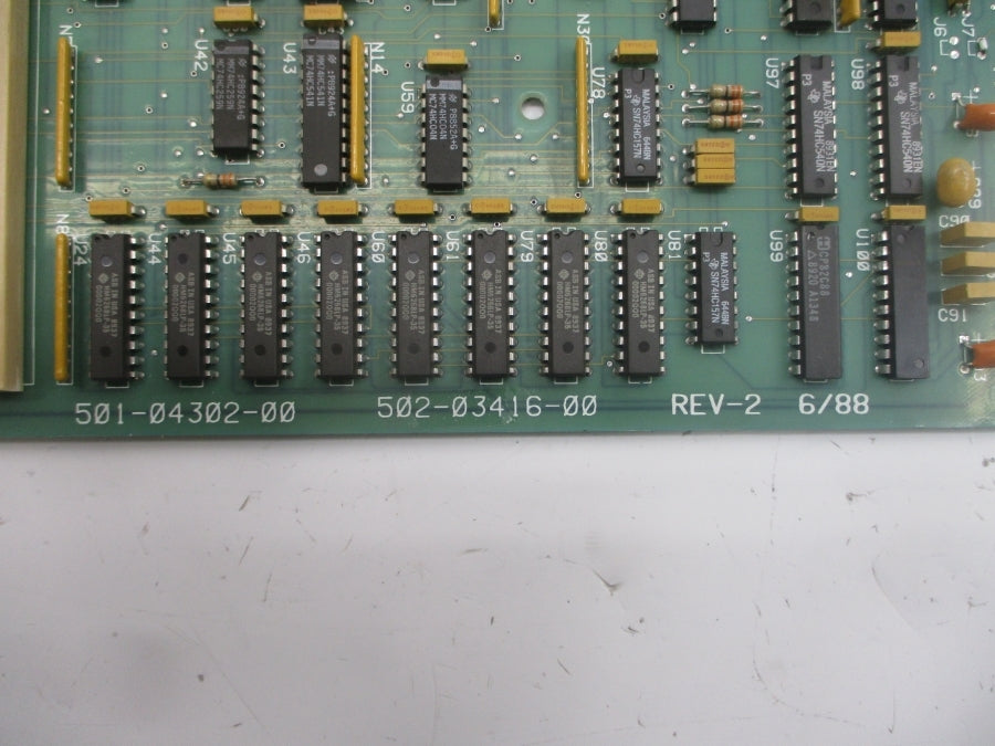 GIDDINGS & LEWIS 501-04302-00 502-03416-00 REV. 2 UNMP