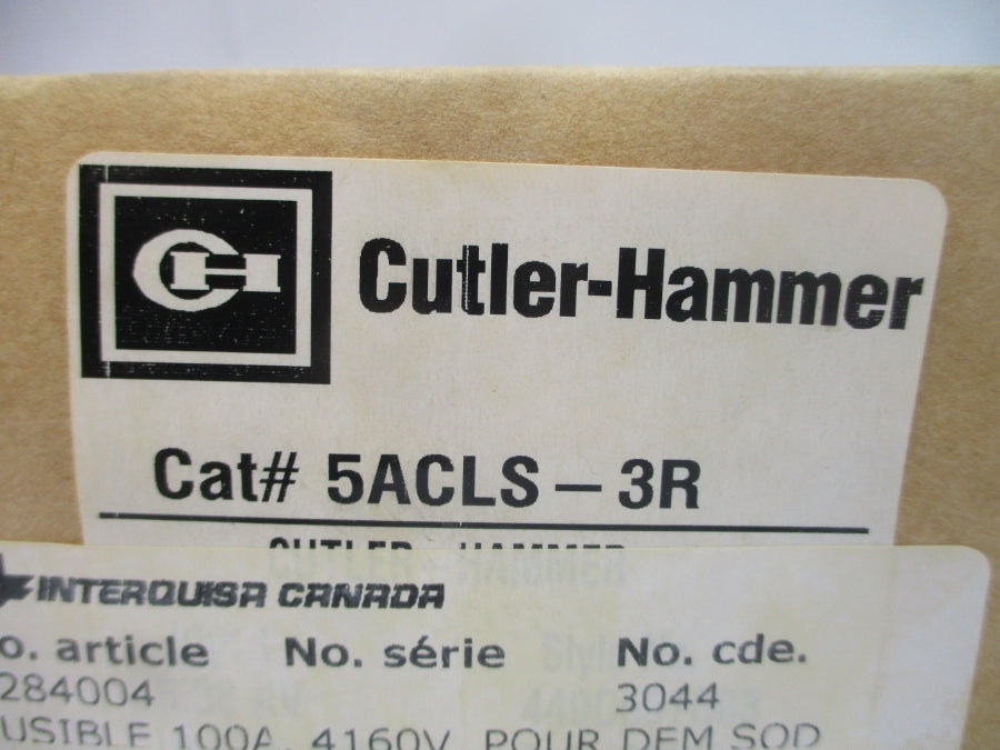 CUTLER HAMMER 5ACLS-3R 449D597G03 100(3R)A NSMP