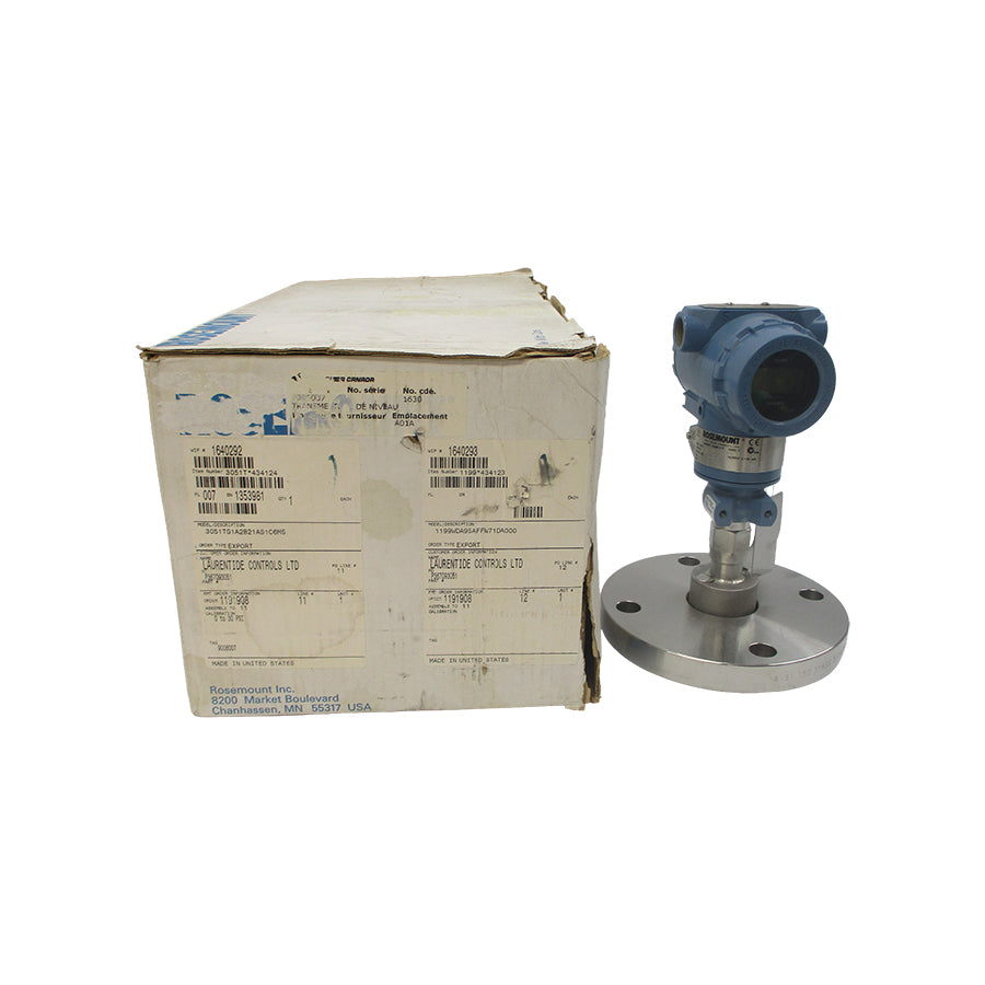 ROSEMOUNT 3051TG1A2B21AS1C6M5 10.5-42.4VDC 30PSI NSMP
