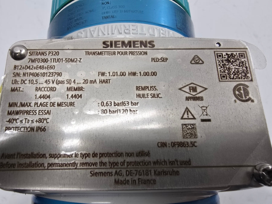 SIEMENS 7MF0300-1TU01-5DM2-Z 10.5-45V NSNP