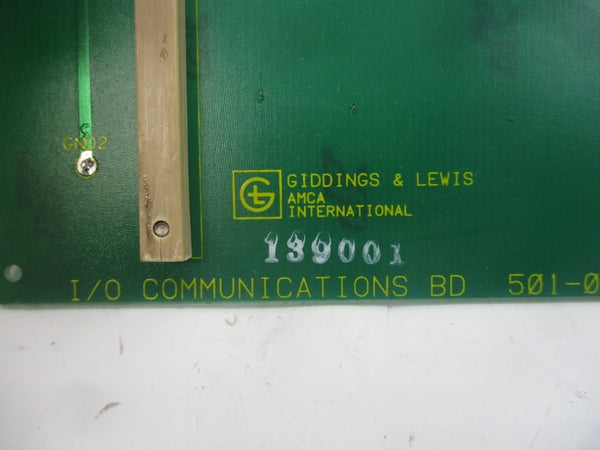 GIDDINGS & LEWIS 502-03428-00 501-04314-00 NSNP