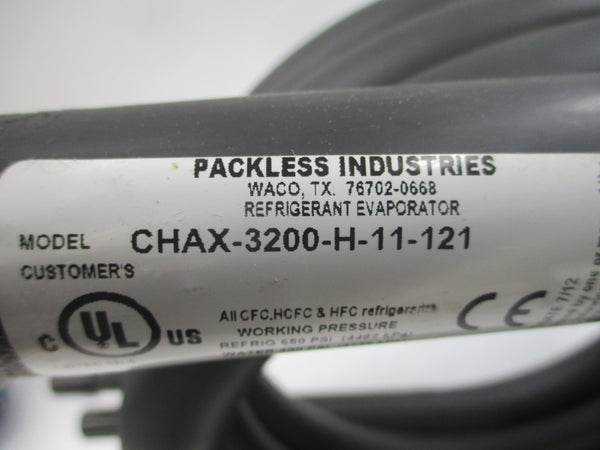 PACKLESS INDUSTRIES CHAX-3200-H-11-121 400/650PSI NSNP