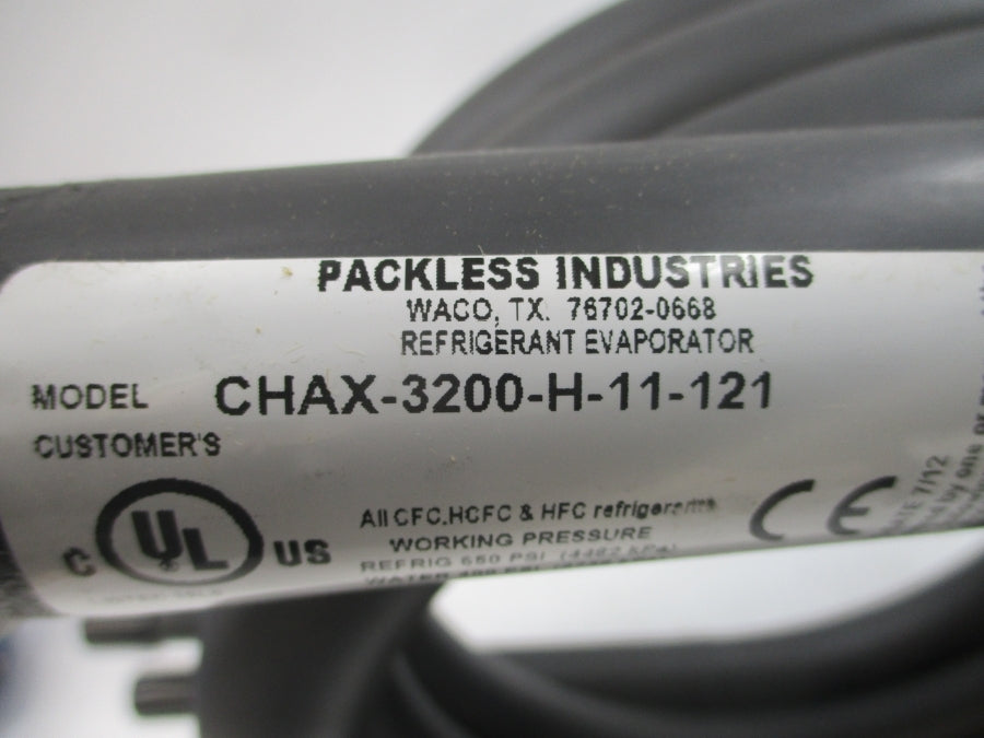 PACKLESS INDUSTRIES CHAX-3200-H-11-121 400/650PSI NSNP