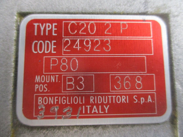 BONFIGLIOLI C202P 24923 NSNP