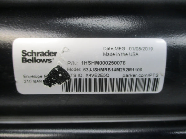 SCHRADER BELLOWS 1HSHM000250076 63JJSHMRB14M252M1100 NSNP