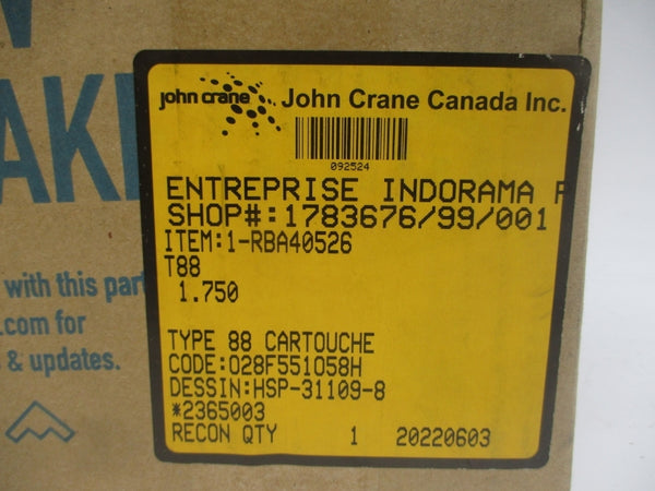 JOHN CRANE HSP-31109-8 1.750" NSMP