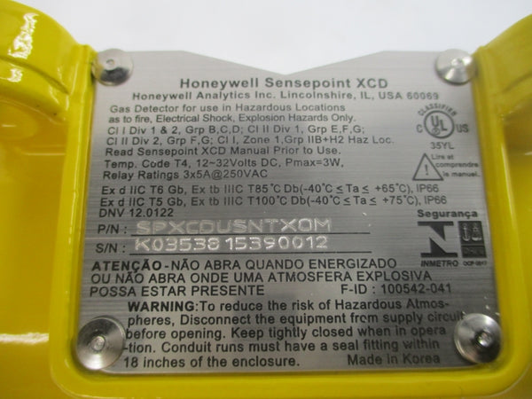 HONEYWELL XCD SPXCDUSNTX0M 12-32VDC 5A NSMP