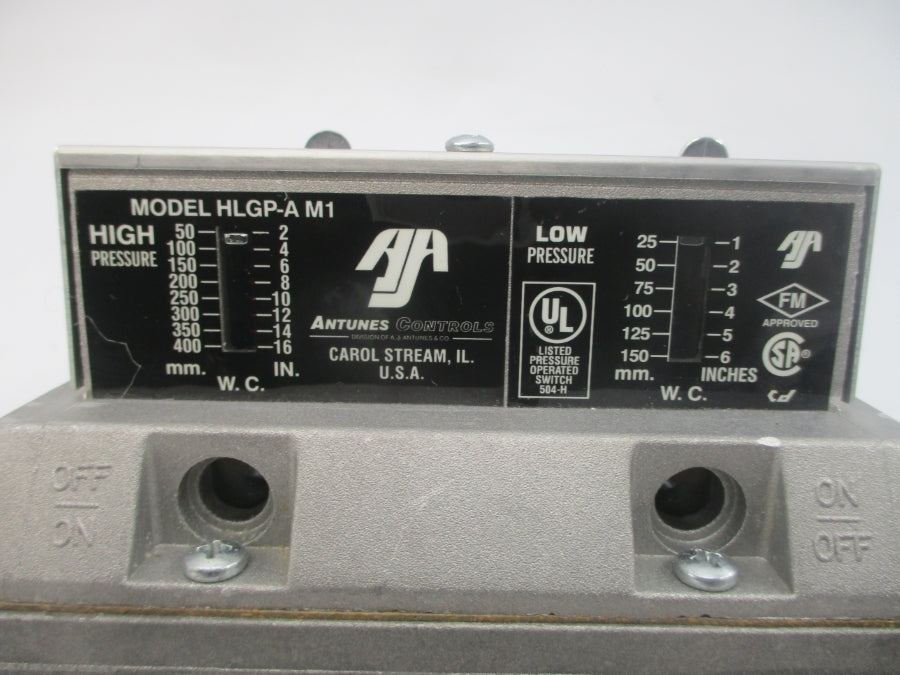 ANTUNES CONTROLS HLGP-A 8041117001 2-16"/1-6"W.C. NSNP