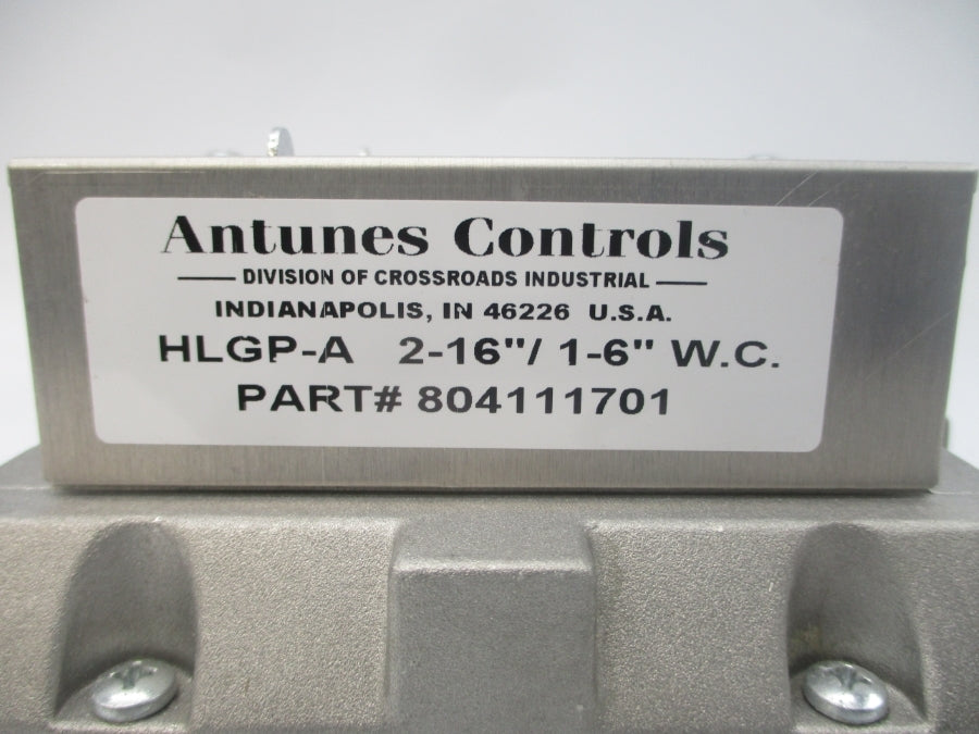 ANTUNES CONTROLS HLGP-A 8041117001 2-16"/1-6"W.C. NSNP