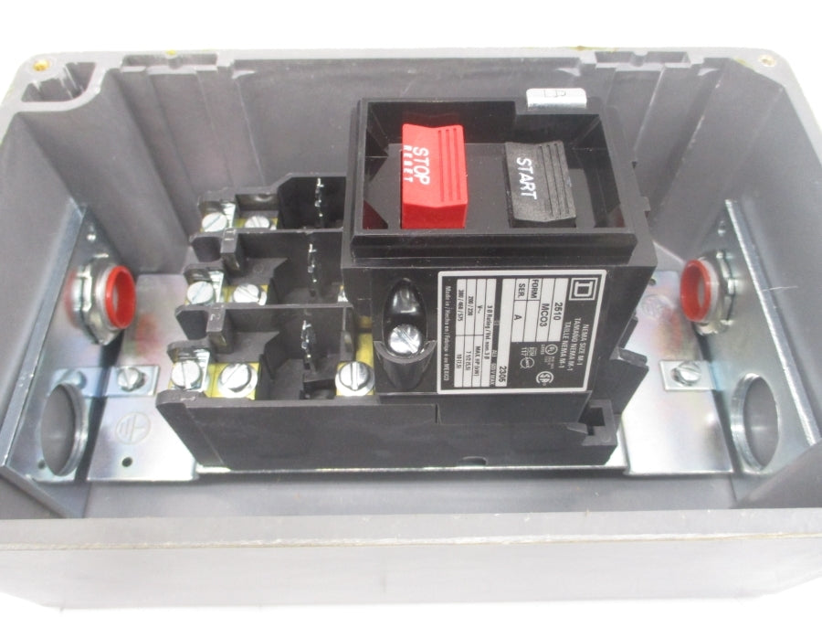 SQUARE D 2510MCW3 SER. A 600V NSNP