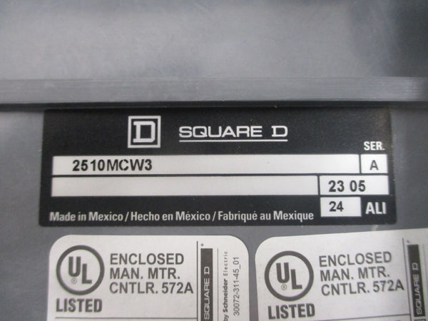 SQUARE D 2510MCW3 SER. A 600V NSNP