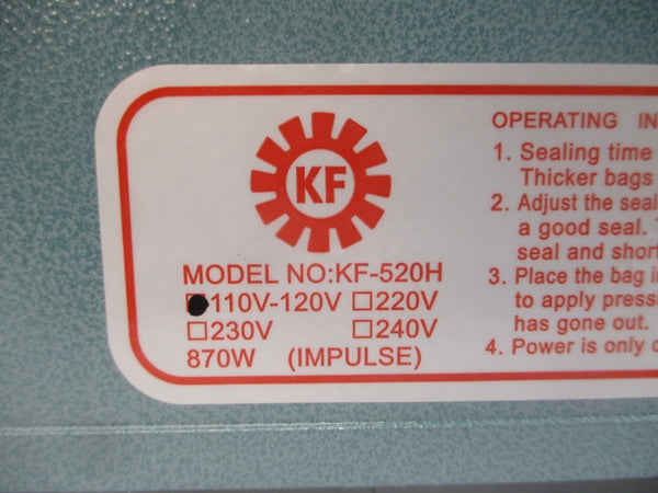 KF KF-520H 110-120V NSNP