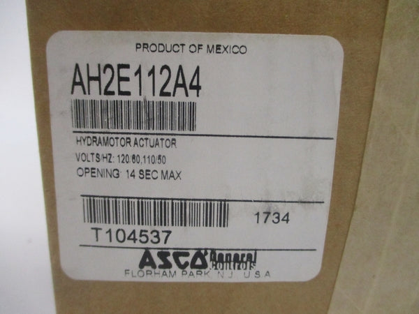 ASCO AH2E112A4 110/120V 2.1/2.5A 15PSI NSMP