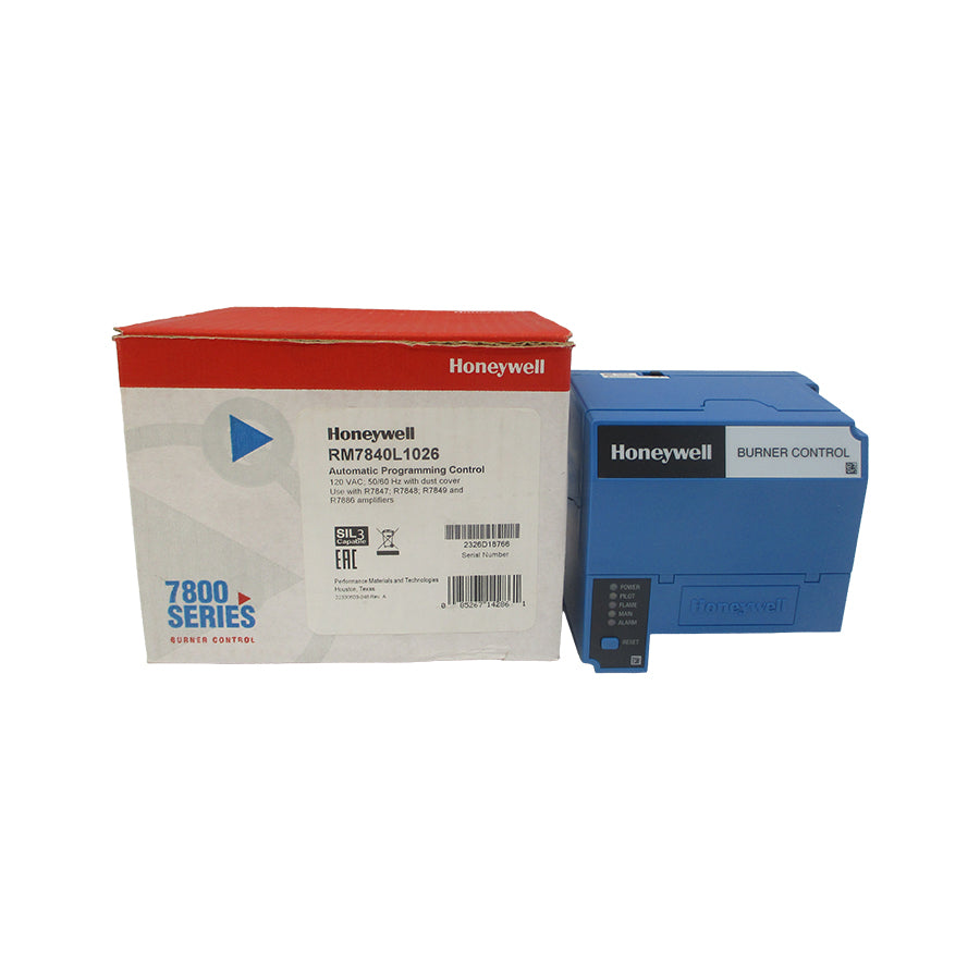 HONEYWELL RM7840L1026 F/W 5029 120VAC 9.8A REV. C NSMP