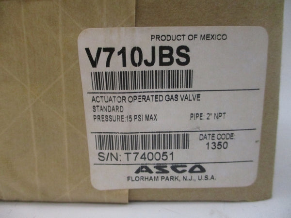 ASCO V710JBS 15PSI 2" NSMP