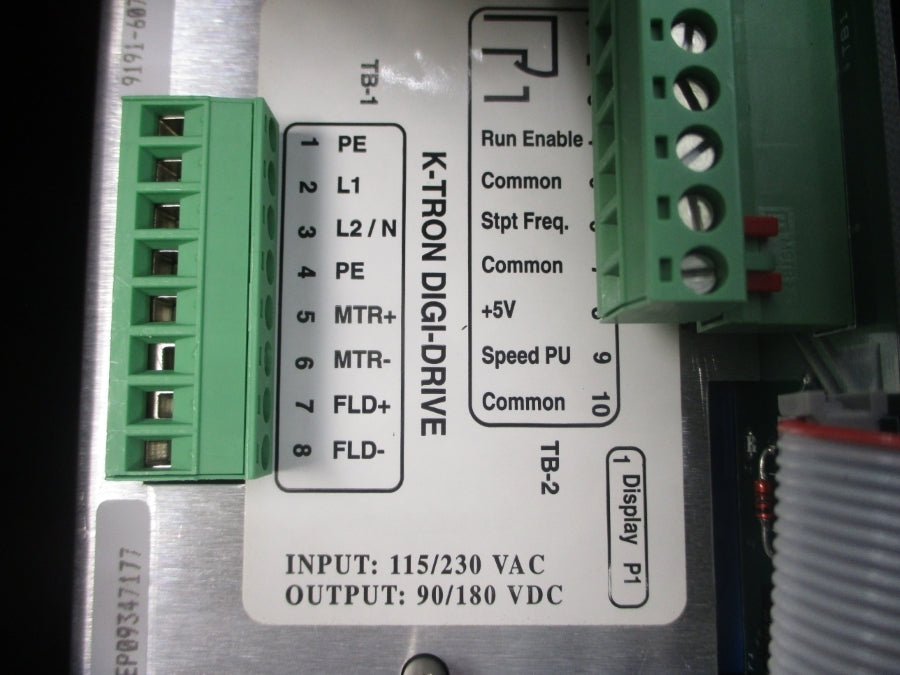 K-TRON 2403-607100-B 115/230VAC NSNP