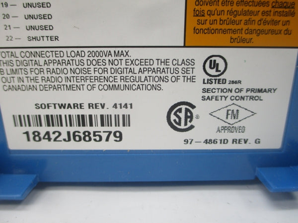HONEYWELL RM7885A1015 F/W 4141 120VAC REV. G NSMP