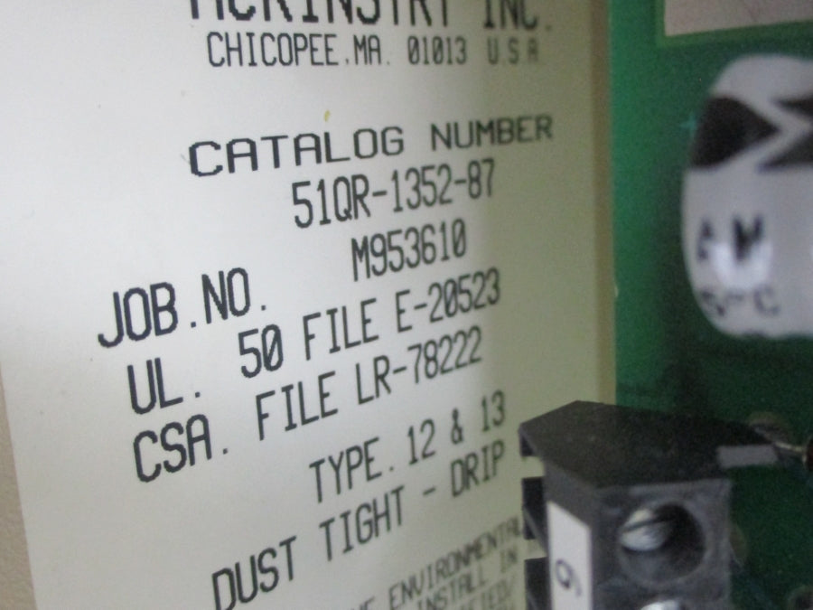 WADDINGTON ELECTRONICS ST6-115-T0-B2-0-2-0-0-5R2 115V NSNP